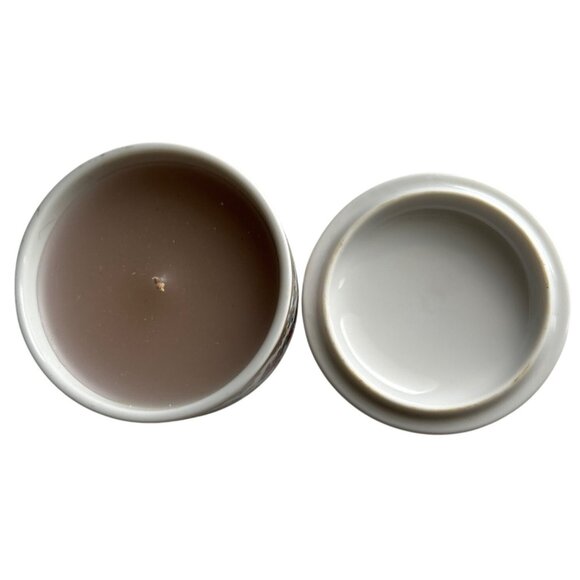 Andrea By Sadek Porcelain Collection Sevres Floral Trinket Box Candle Japan - Picture 2 of 8